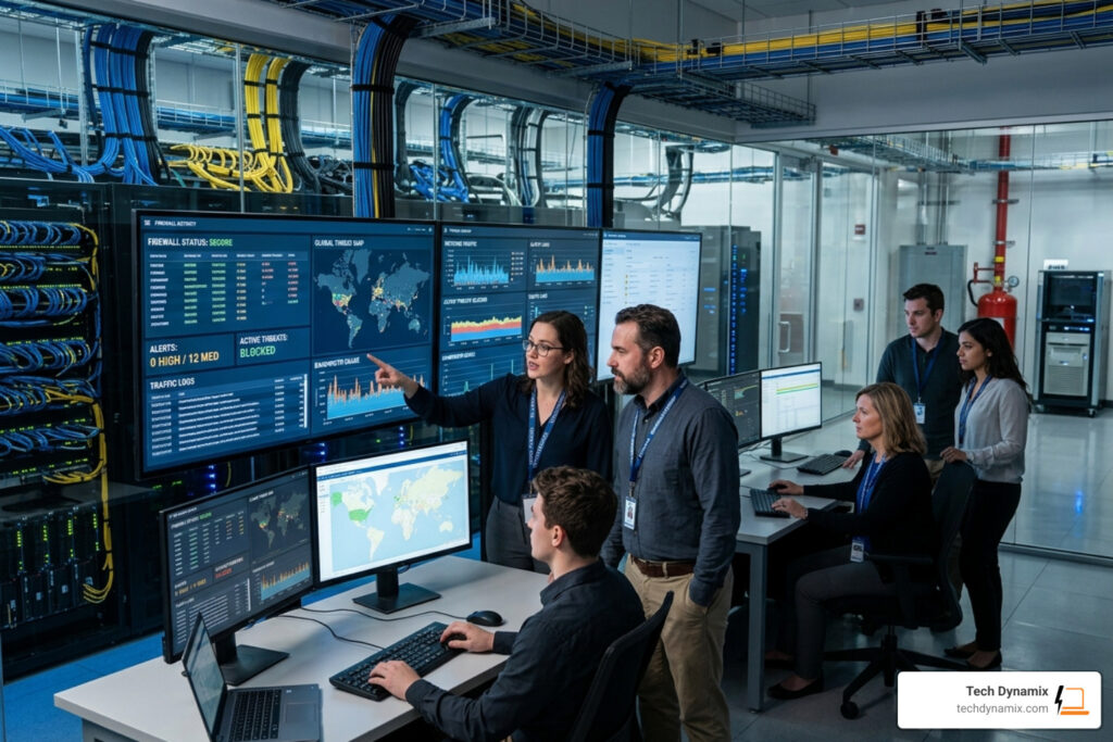 Managed firewall service